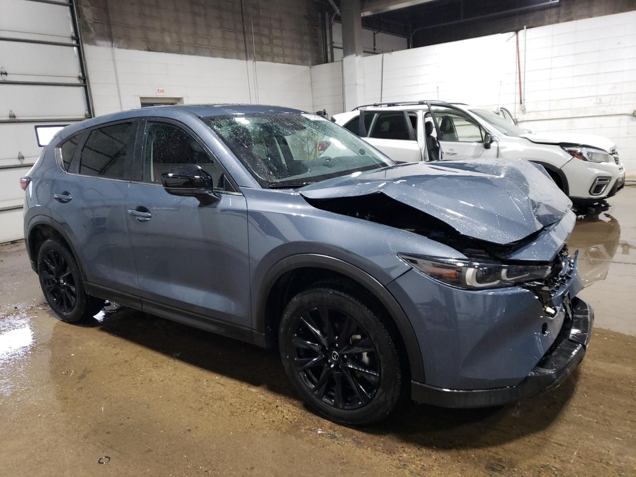 2023 Mazda CX-5 VIN JM3KFBCM9P0233703 Copart auction photo, front end damage thumbnail 4