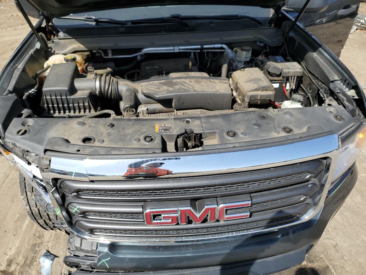 2017 GMC Canyon VIN 1GTG5BEA7H1246305 Copart auction photo, front end damage thumbnail 11
