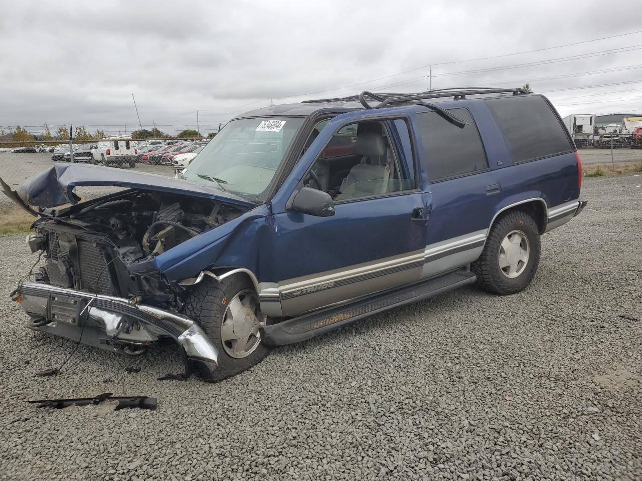 1996 GMC Yukon VIN 1GKEK13R3TJ747966