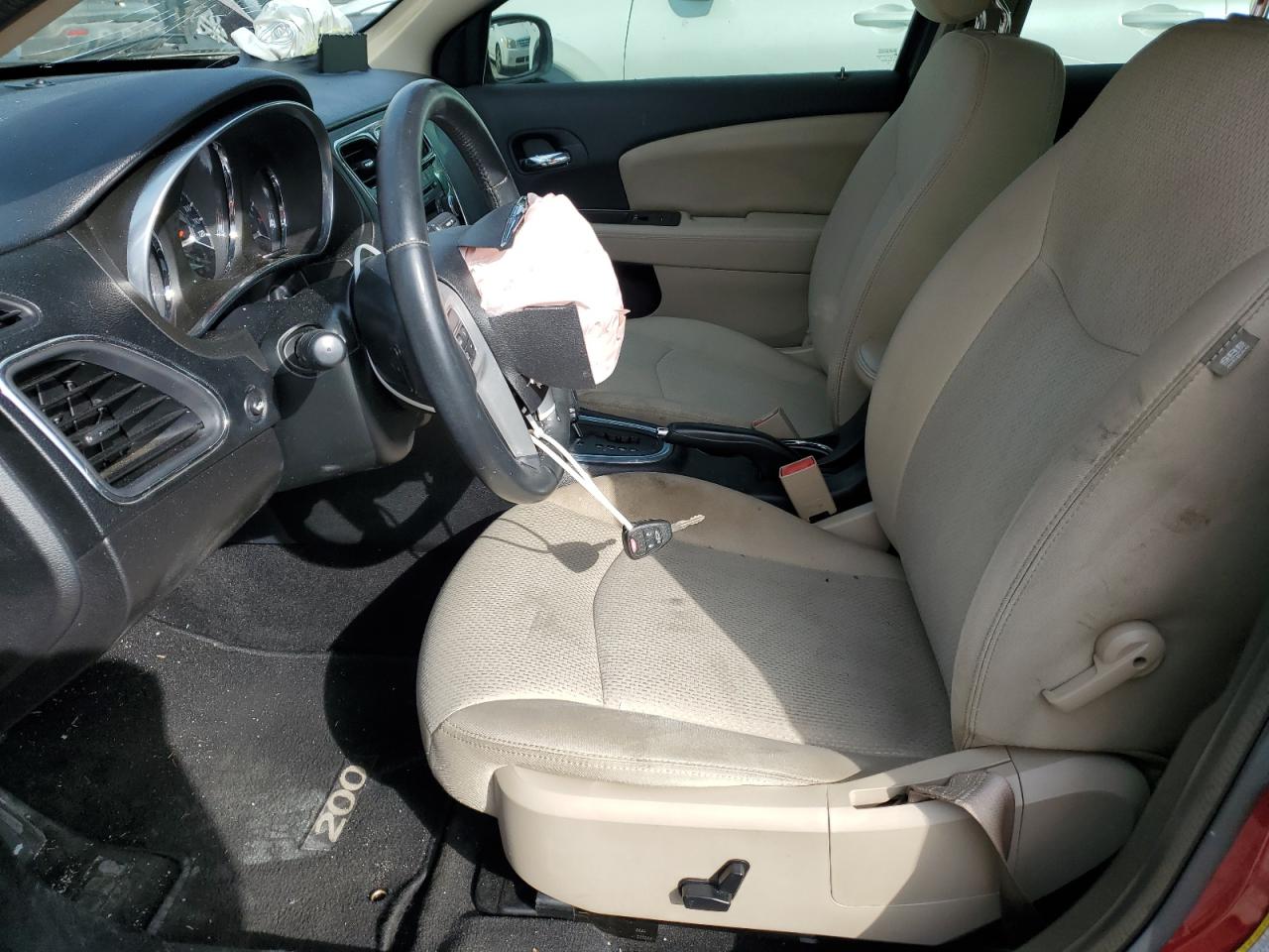 2013 Chrysler 200 VIN 1C3CCBBBXDN676791 Copart auction photo, front end damage thumbnail 7