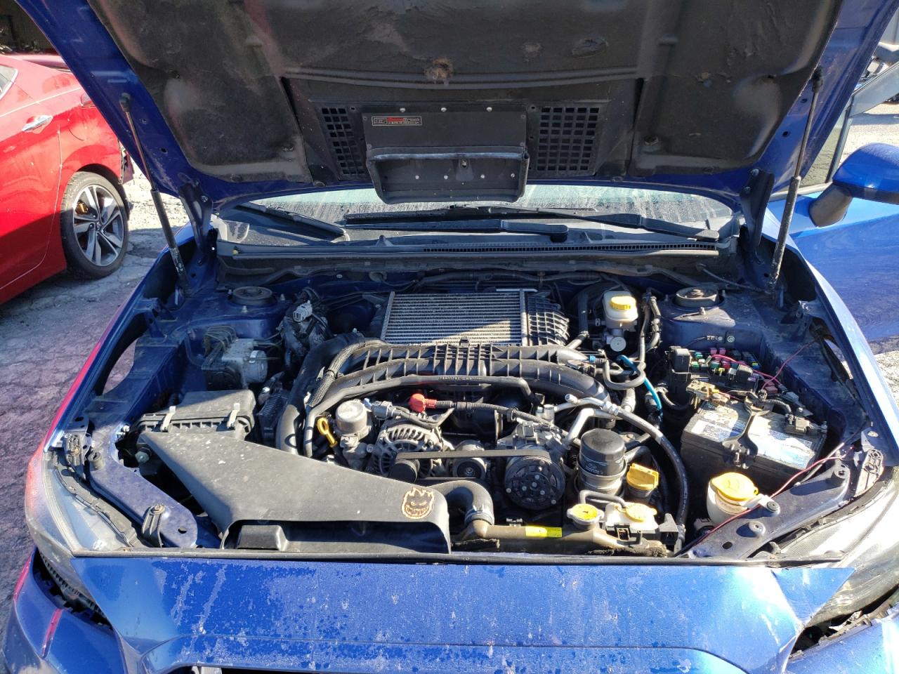 2015 Subaru WRX VIN JF1VA1A6XF9826831 Copart auction photo, all over damage thumbnail 11