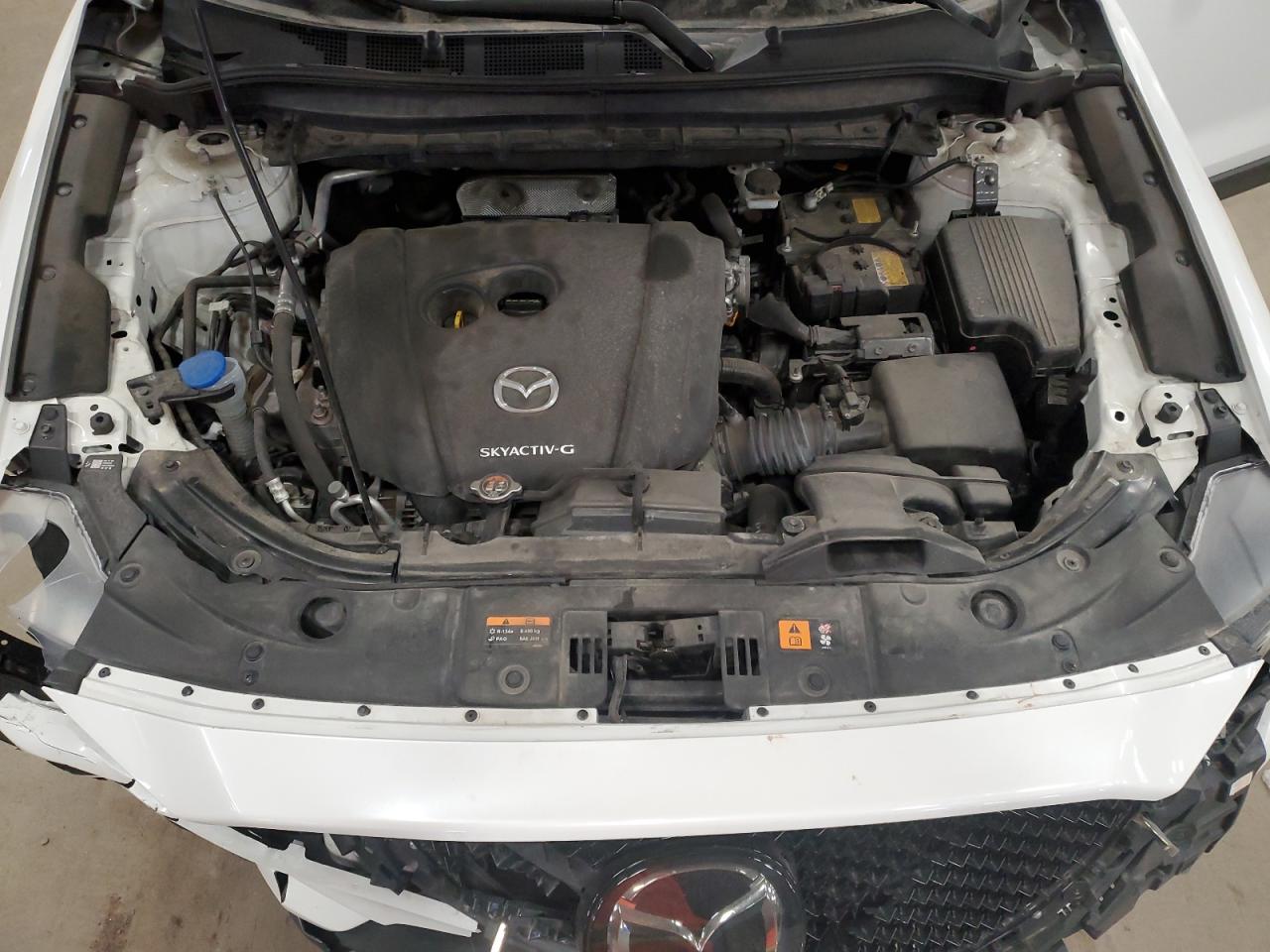 2021 Mazda CX-5 VIN JM3KFBCM3M0374424 Copart auction photo, front end / side damage thumbnail 12