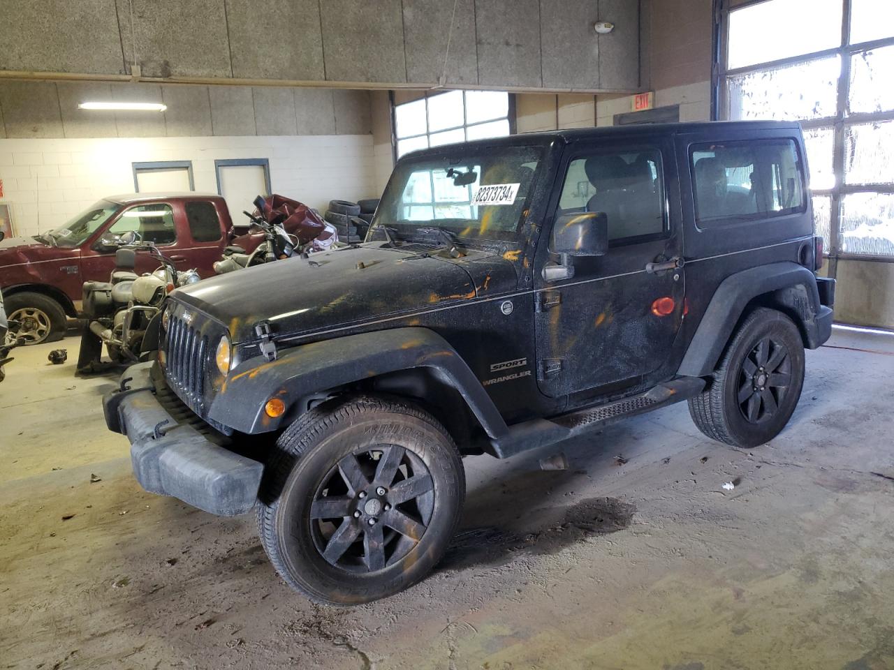 2013 Jeep Wrangler VIN 1C4AJWAG0DL629763