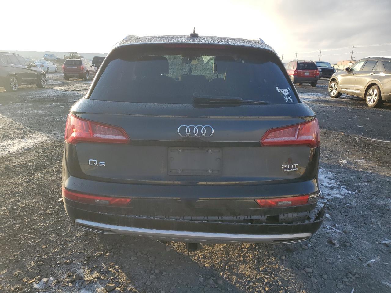 2018 Audi Q5 VIN WA1BNAFY2J2222746 Copart auction photo, rear end / side damage thumbnail 6