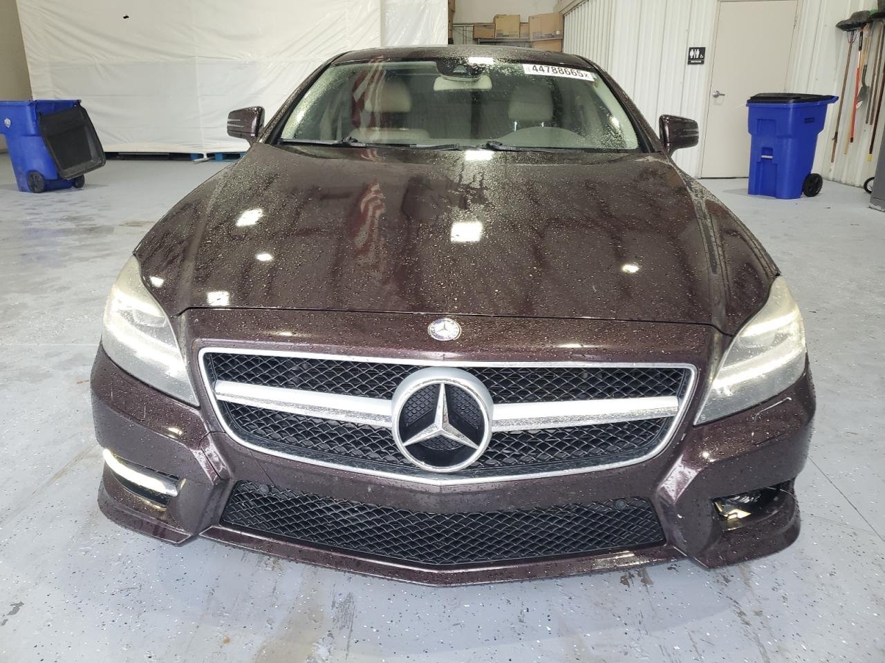 2012 Mercedes-Benz Cls-klasse VIN WDDLJ7DB3CA032217 Copart auction photo, front end / undercarriage damage thumbnail 5