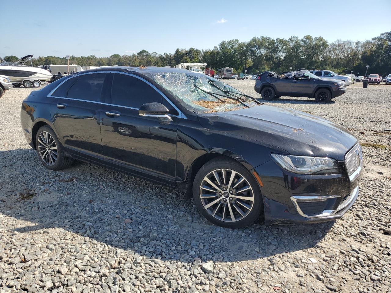 2017 Lincoln MKZ VIN 3LN6L5C96HR653707 Copart auction photo, water/flood / all over damage thumbnail 4