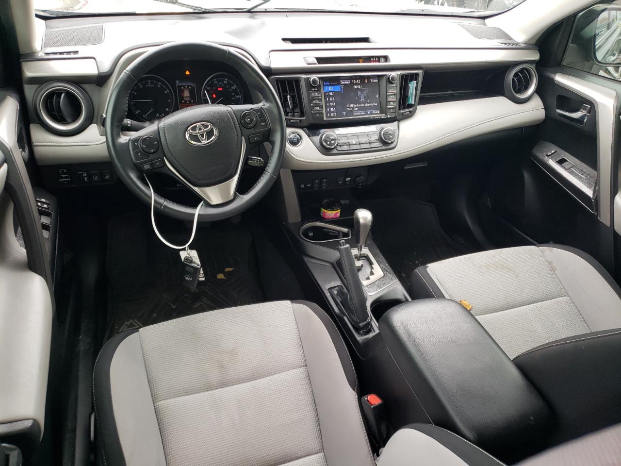 2018 Toyota RAV 4 VIN 2T3RFREV3JW748155 Copart auction photo, front end / rear end damage thumbnail 8