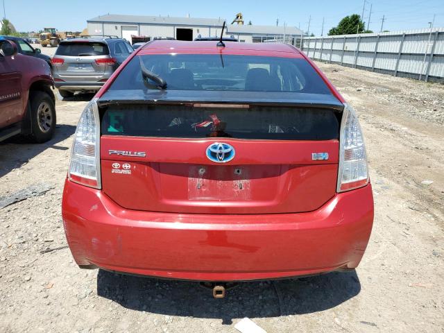2010 Toyota Prius VIN JTDKN3DU2A0166403 Copart auction photo, front end / side damage thumbnail 6