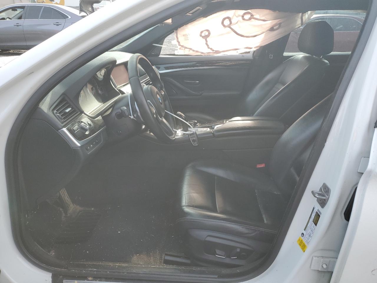 2016 BMW 5er VIN WBA5B1C53GG131189 Copart auction photo, side damage thumbnail 7