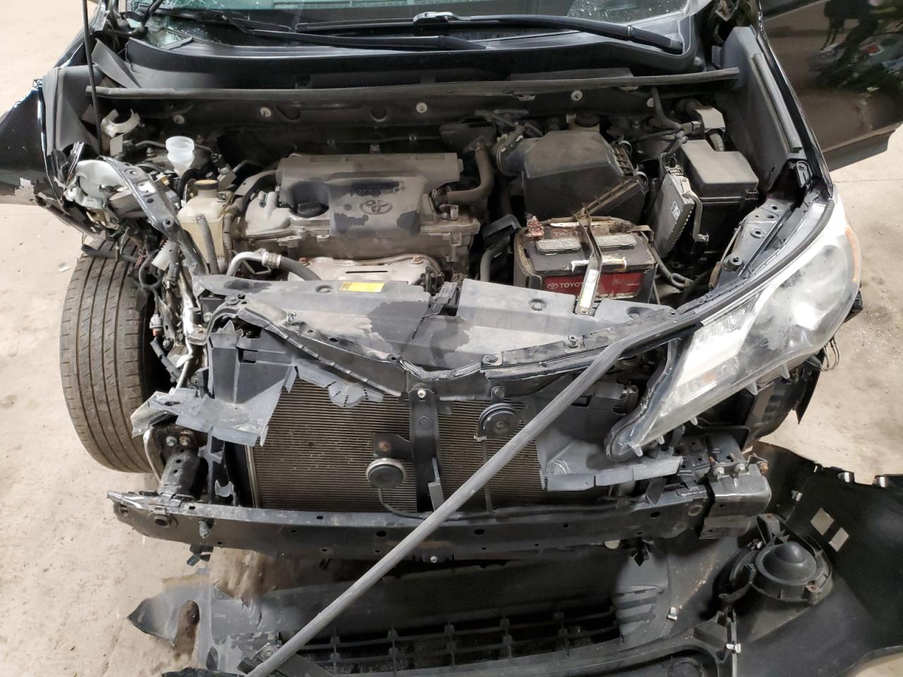 2015 Toyota RAV 4 VIN 2T3BFREV3FW364711 Copart auction photo, front end damage thumbnail 13