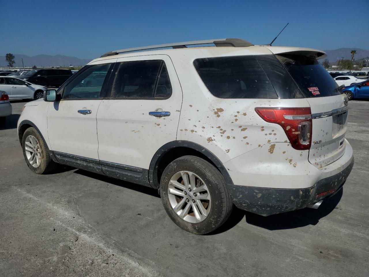 2014 Ford Explorer VIN 1FM5K7D83EGA17605 Copart auction photo, water/flood damage thumbnail 2