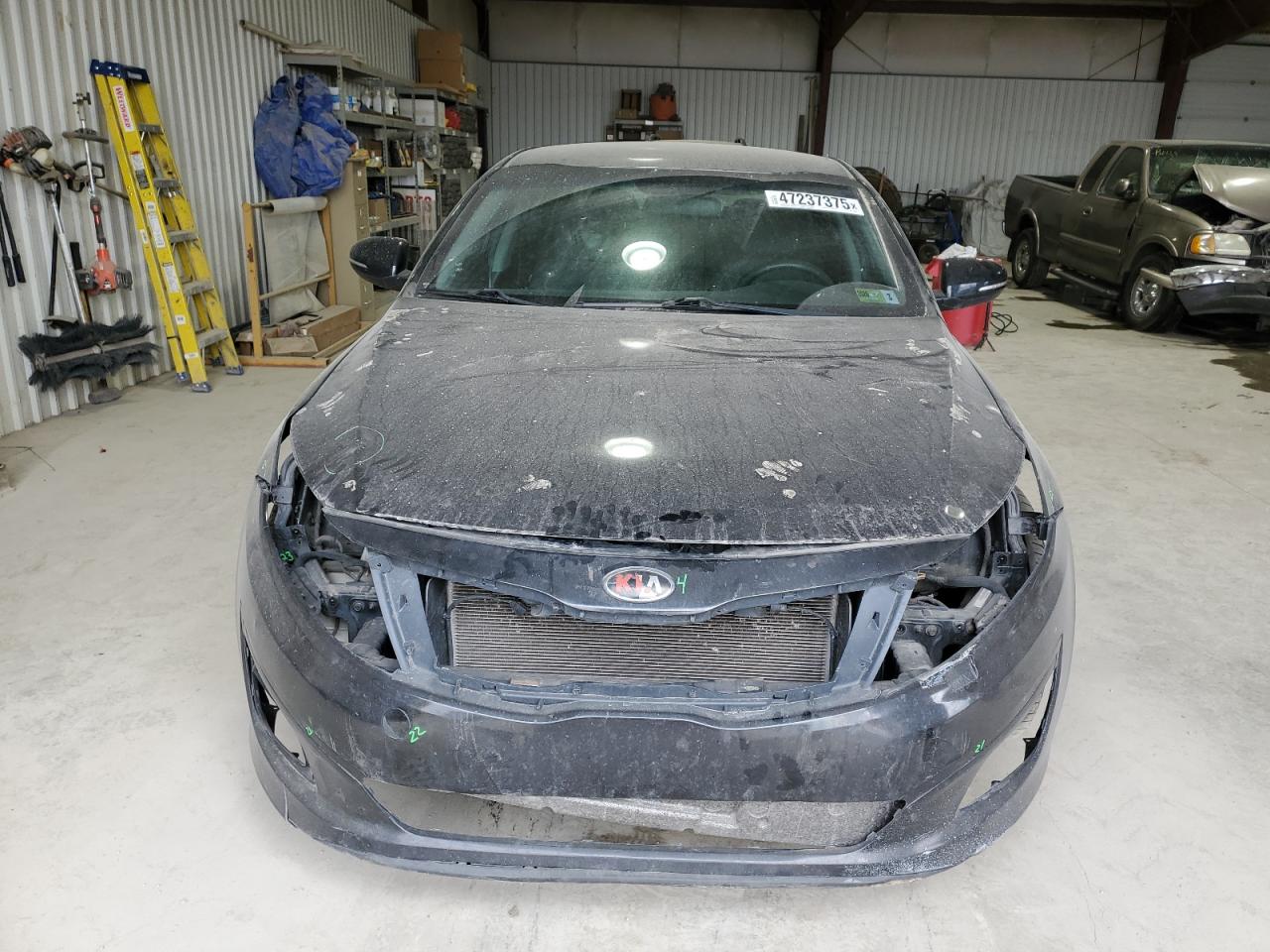 2015 KIA Optima VIN KNAGM4A78F5663363 Copart auction photo, front end damage thumbnail 5