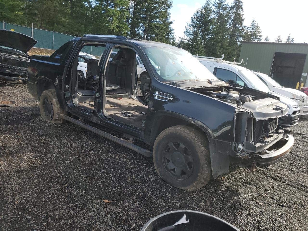 2012 Cadillac Escalade VIN 3GYT4NEF0CG275437 Copart auction photo, stripped damage thumbnail 4