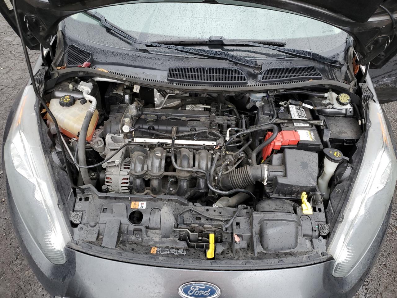 2015 Ford Fiesta VIN 3FADP4EJ9FM105962 Copart auction photo, side damage thumbnail 12