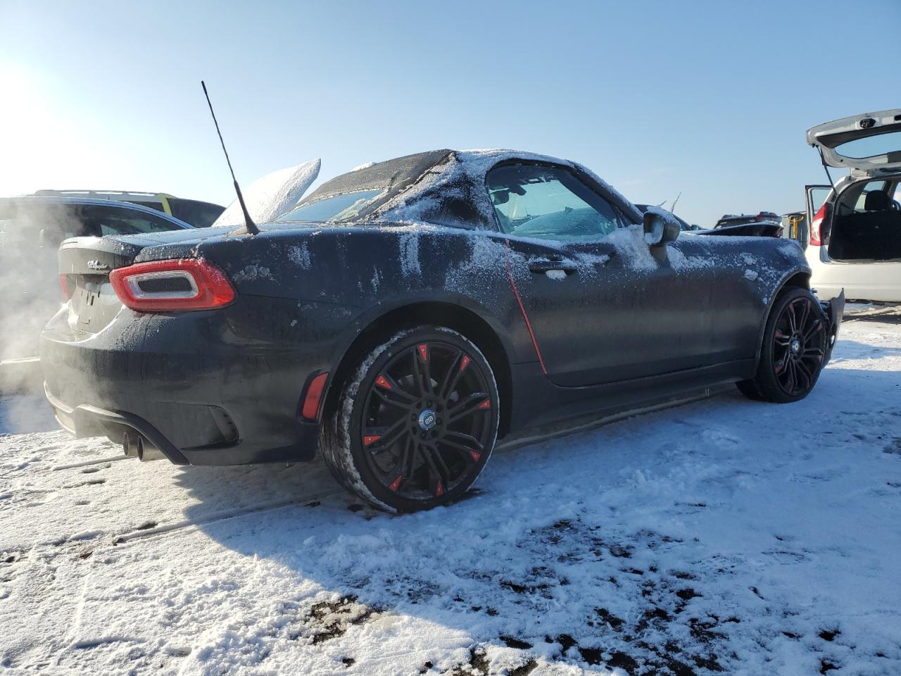 2017 Fiat 124 Spider VIN JC1NFAEK2H0123795 Copart auction photo, front end damage thumbnail 3