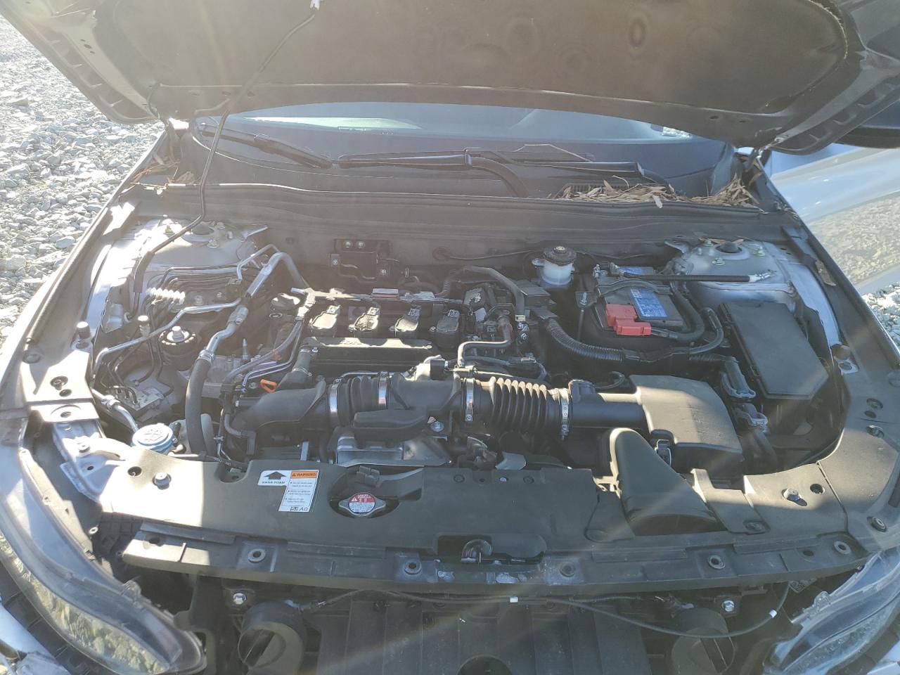 2022 Honda Accord VIN 1HGCV1F35NA110325 Copart auction photo, front end / rear end damage thumbnail 12