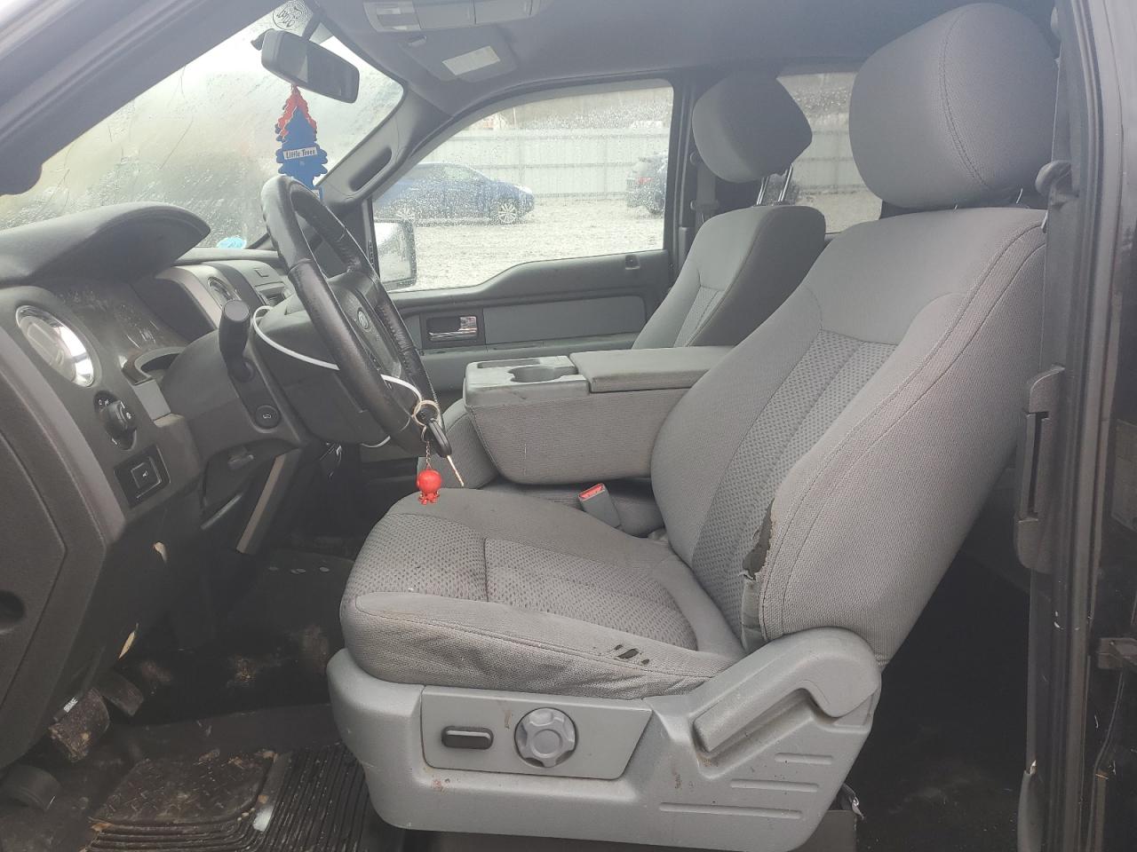 2013 Ford F-150 VIN 1FTEX1EM3DFD61163 Copart auction photo, front end / undercarriage damage thumbnail 7