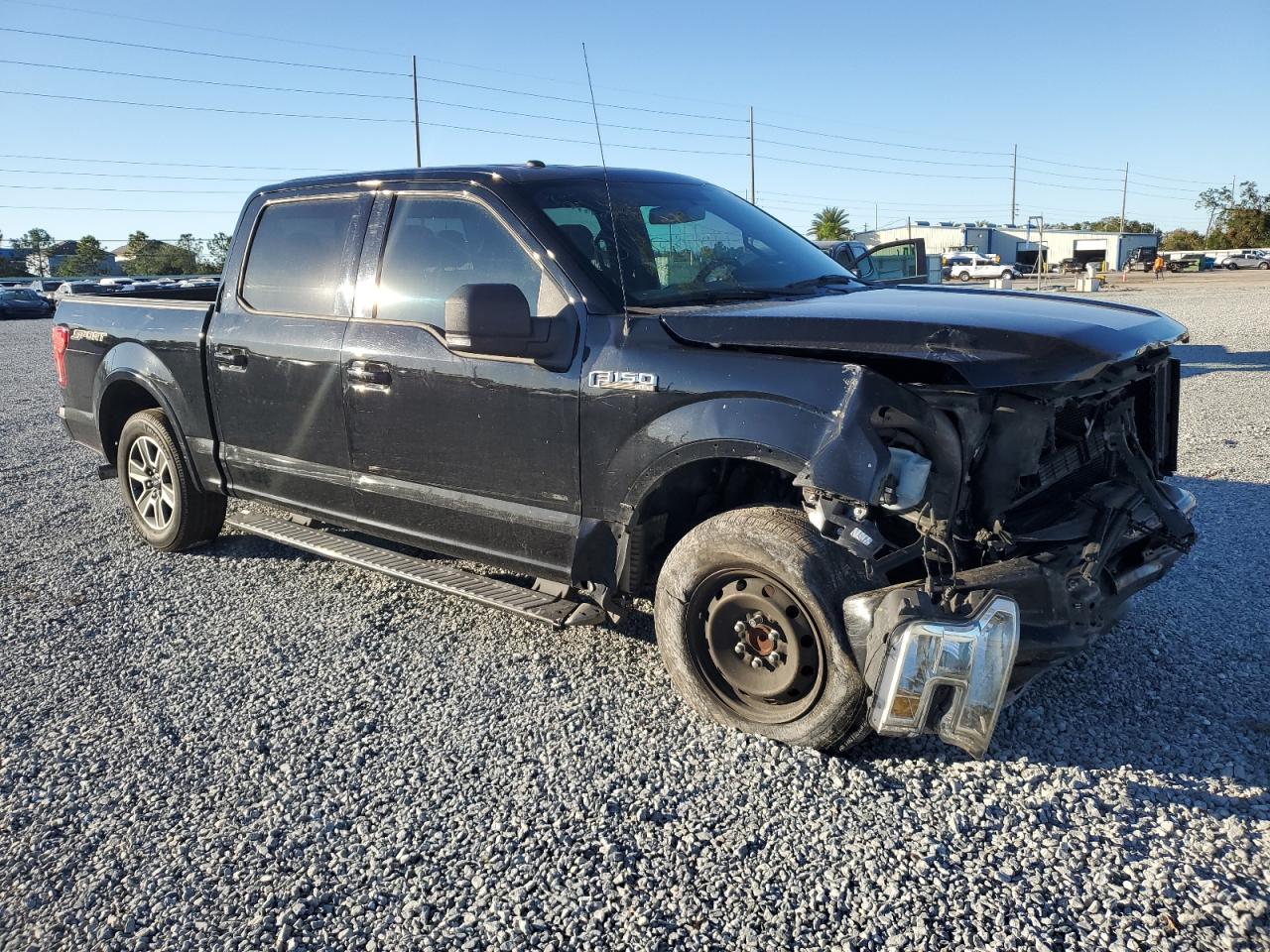2016 Ford F-150 VIN 1FTEW1CP9GFD11100 Copart auction photo, front end damage thumbnail 4