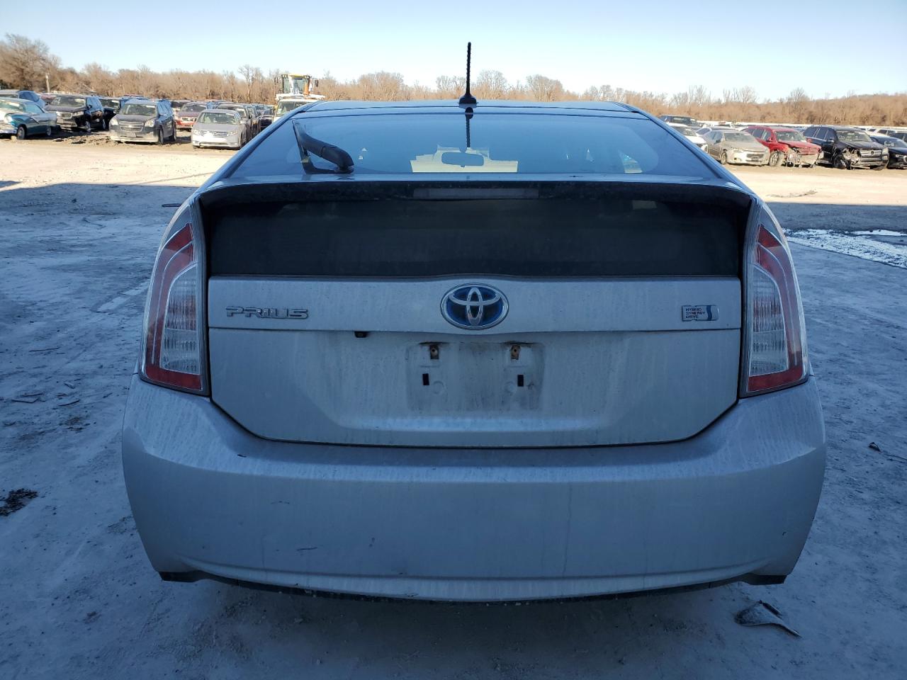 2014 Toyota Prius VIN JTDKN3DU8E0383086 Copart auction photo, front end damage thumbnail 6