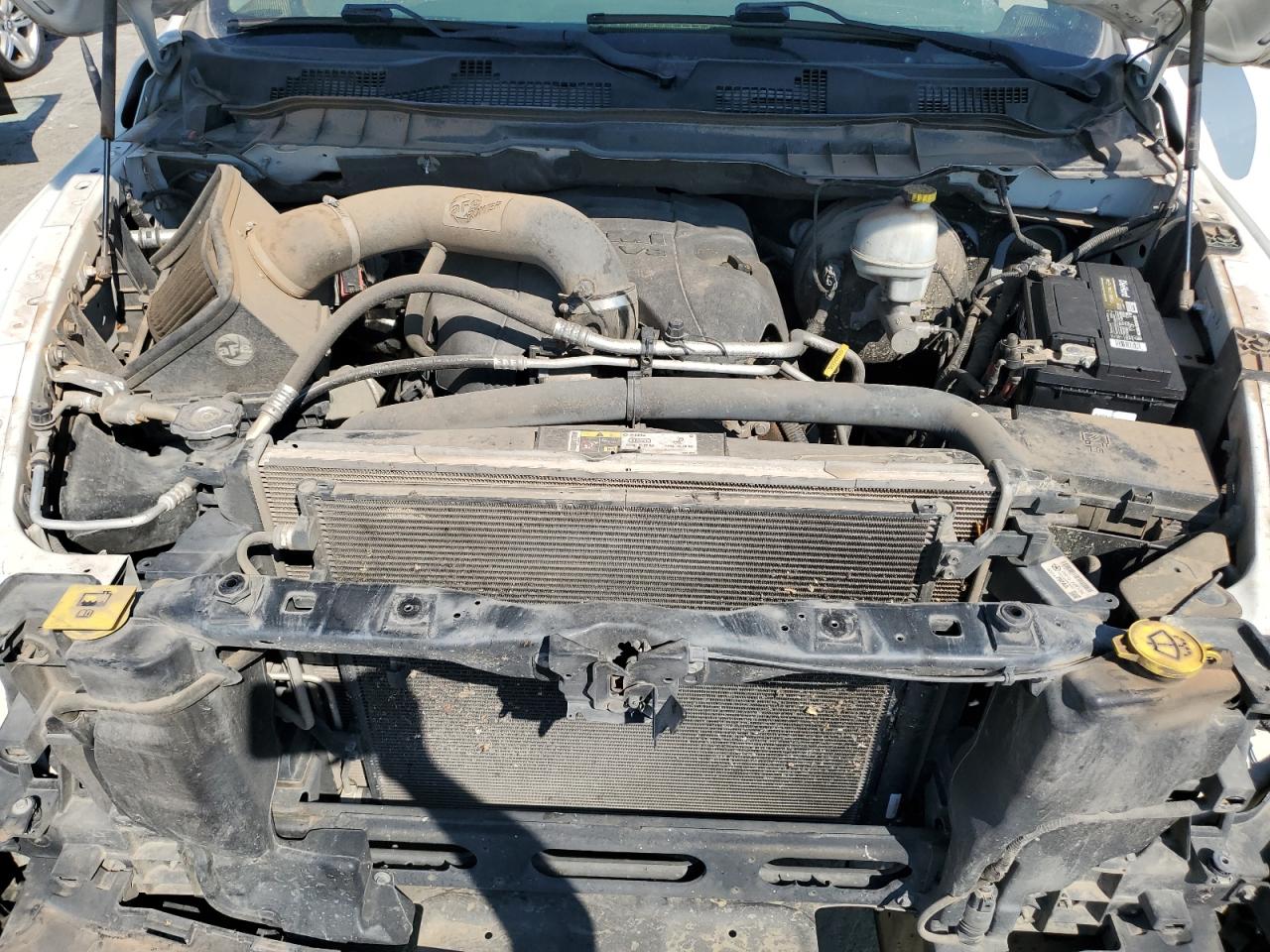 2013 RAM 1500 VIN 1C6RR6FT9DS595191 Copart auction photo, front end damage thumbnail 11