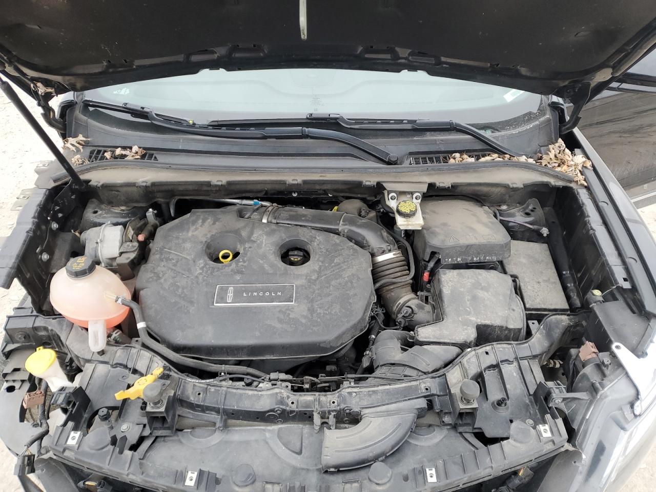 2018 Lincoln MKC VIN 5LMCJ1C93JUL18823 Copart auction photo, front end / undercarriage damage thumbnail 12