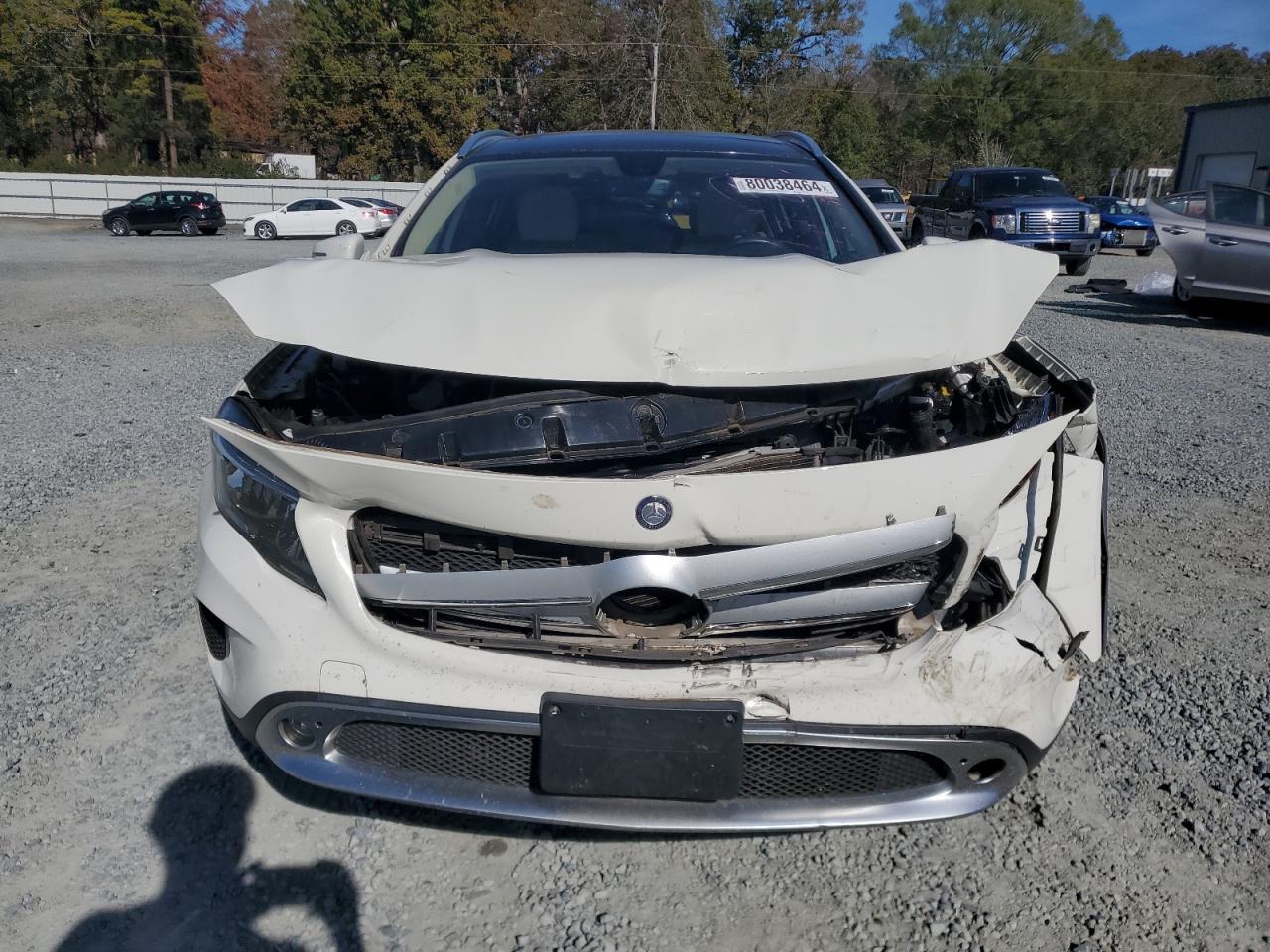 2015 Mercedes-Benz GLA-klasse VIN WDCTG4GB9FJ059861 Copart auction photo, front end damage thumbnail 5