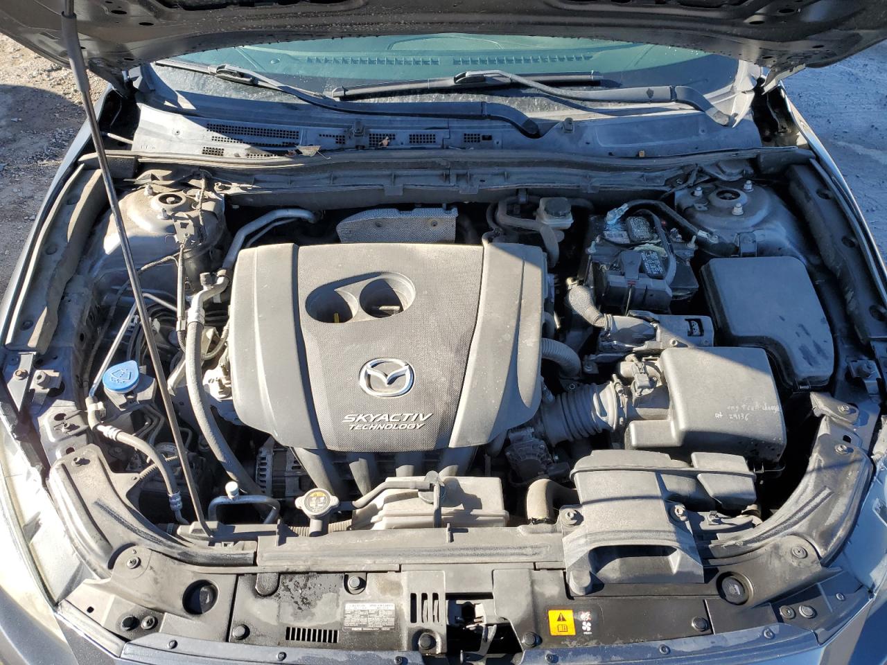 2014 Mazda 3 VIN JM1BM1U75E1179387 Copart auction photo, side / rear end damage thumbnail 11