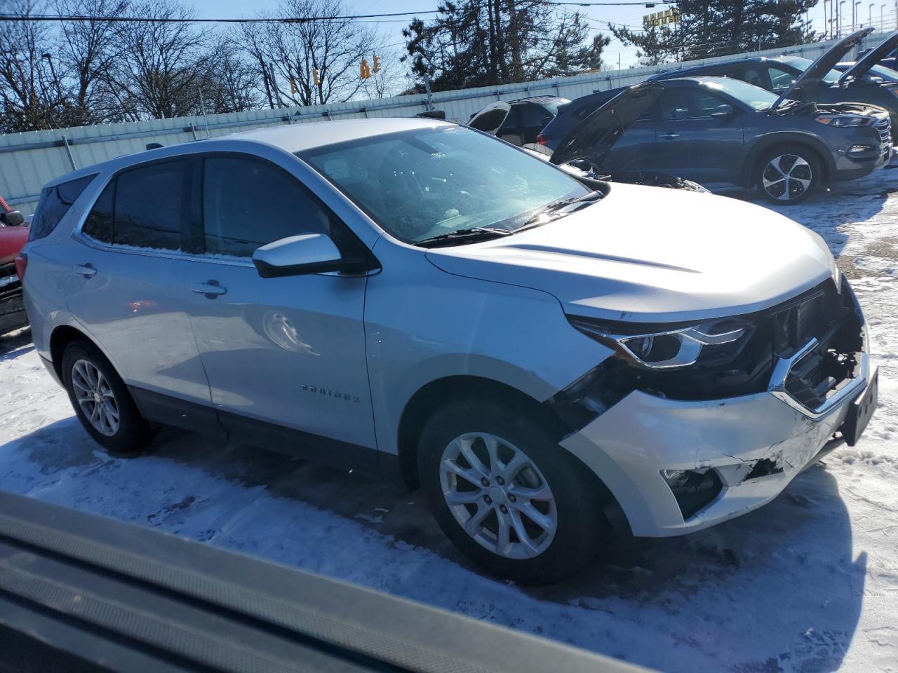 2018 Chevrolet Equinox VIN 3GNAXJEV5JS627207 Copart auction photo, front end damage thumbnail 4