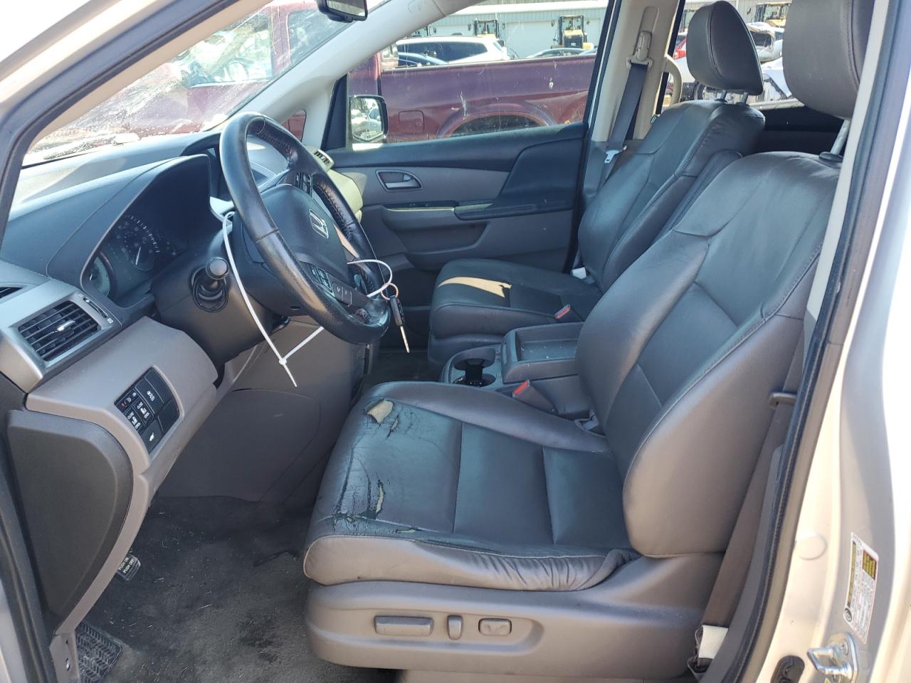 2013 Honda Odyssey VIN 5FNRL5H64DB089969 Copart auction photo, side damage thumbnail 7