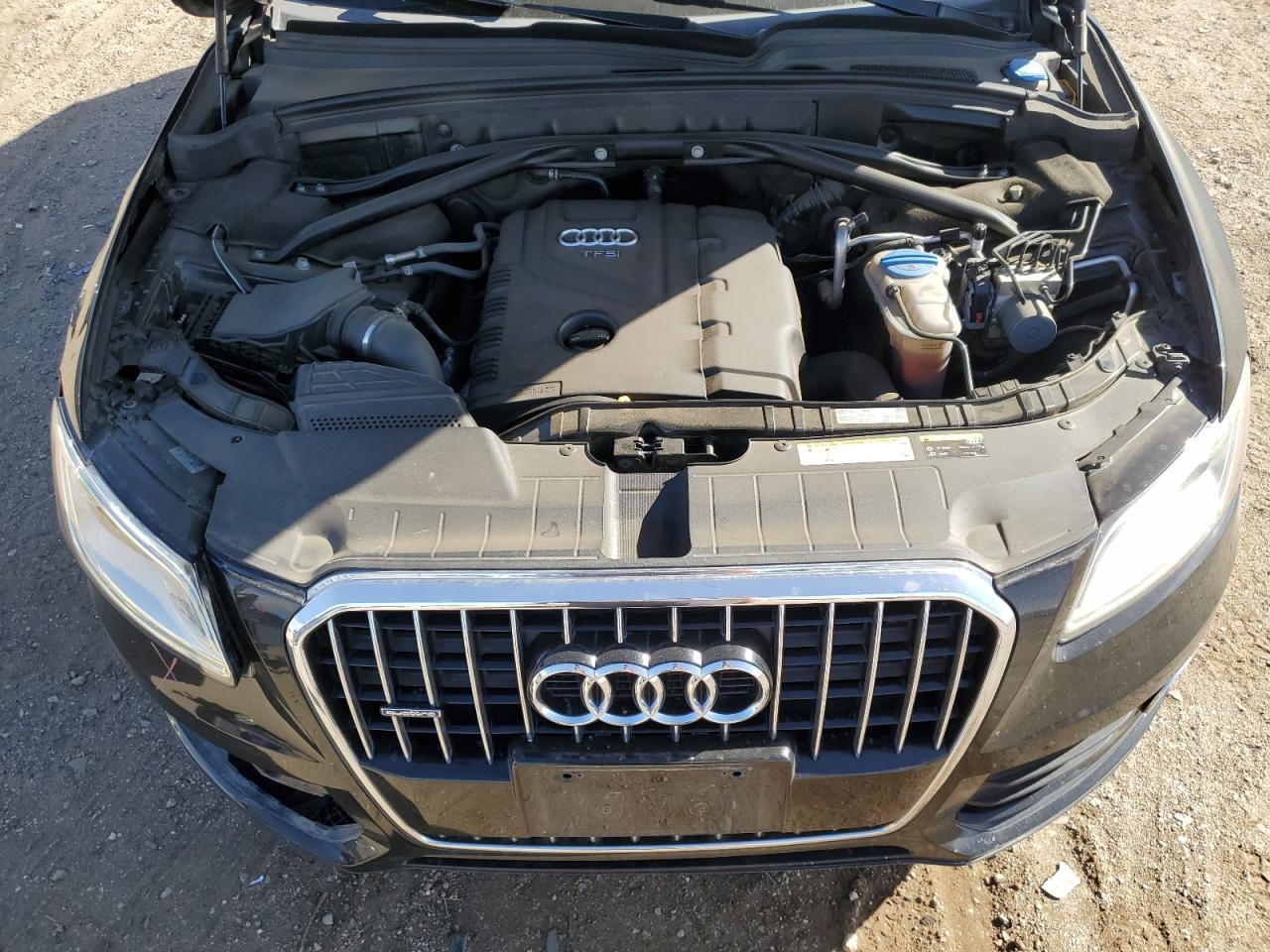 2016 Audi Q5 VIN WA1C2AFP3GA103123 Copart auction photo, front end / side damage thumbnail 12