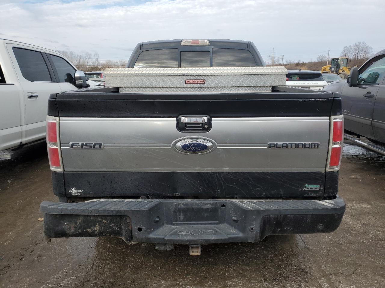 2010 Ford F-150 VIN 1FTFW1EV6AFC34497 Copart auction photo, rear end / side damage thumbnail 6