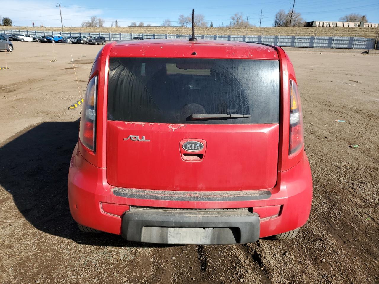 2010 KIA Soul VIN KNDJT2A22A7164835 Copart auction photo, front end damage thumbnail 6