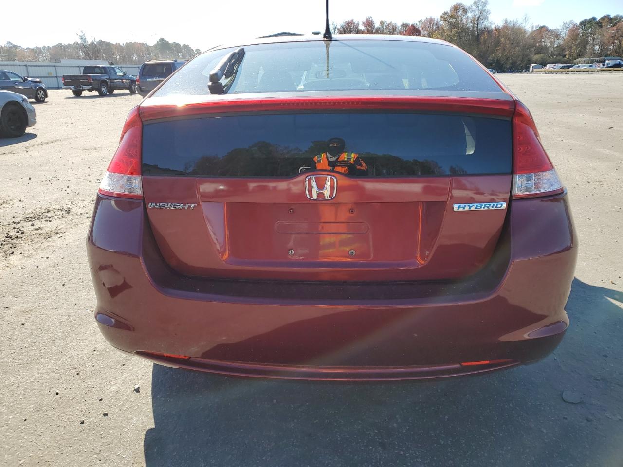 2010 Honda Insight VIN JHMZE2H77AS034561 Copart auction photo, front end damage thumbnail 6