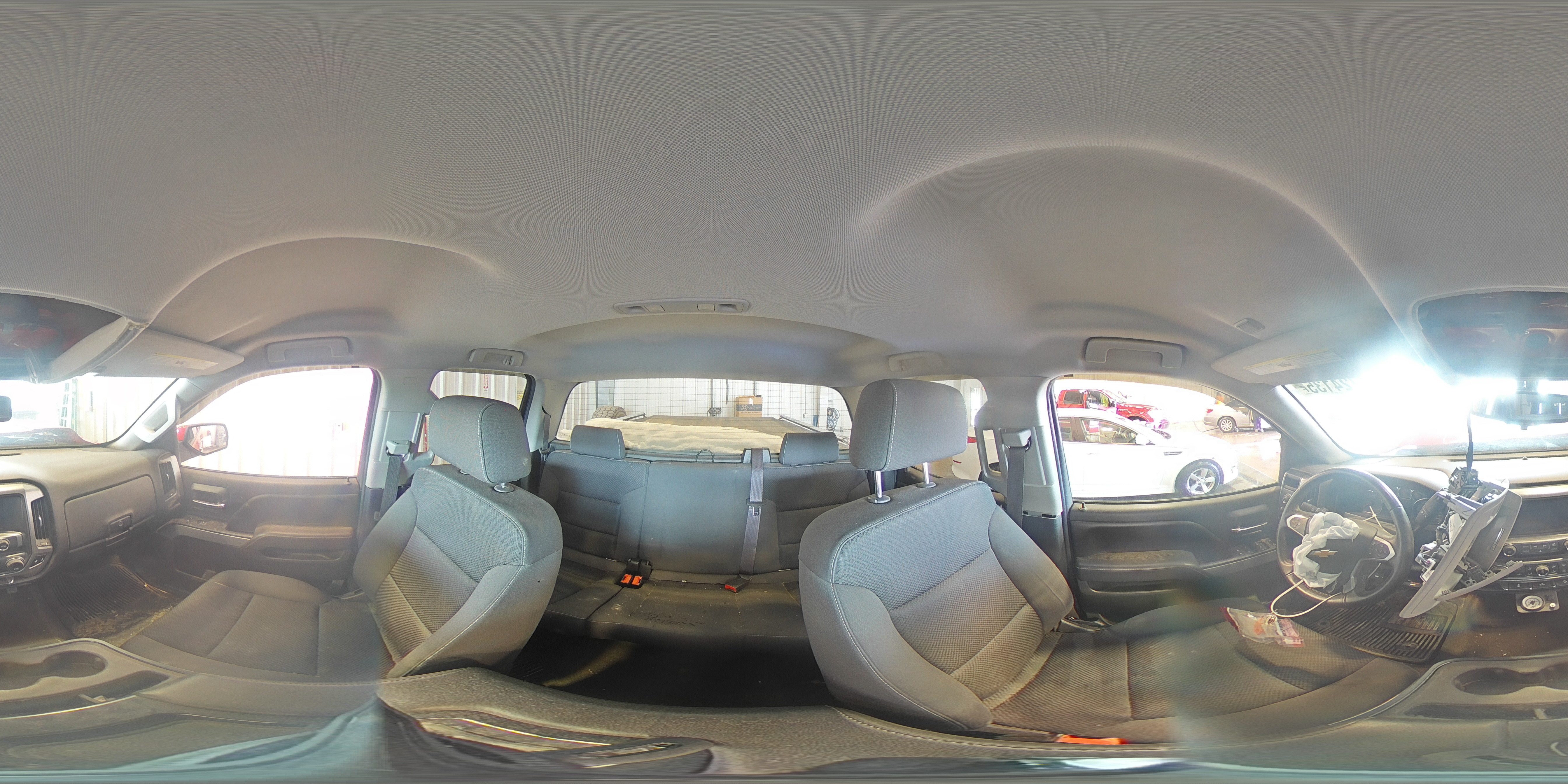 2016 Chevrolet Silverado VIN 1GCVKREC6GZ289835 Copart auction photo, front end / side damage thumbnail 14
