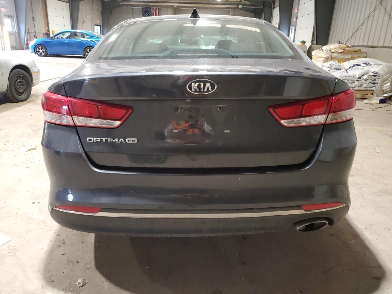 2017 KIA Optima VIN 5XXGT4L38HG162178 Copart auction photo, undercarriage damage thumbnail 6