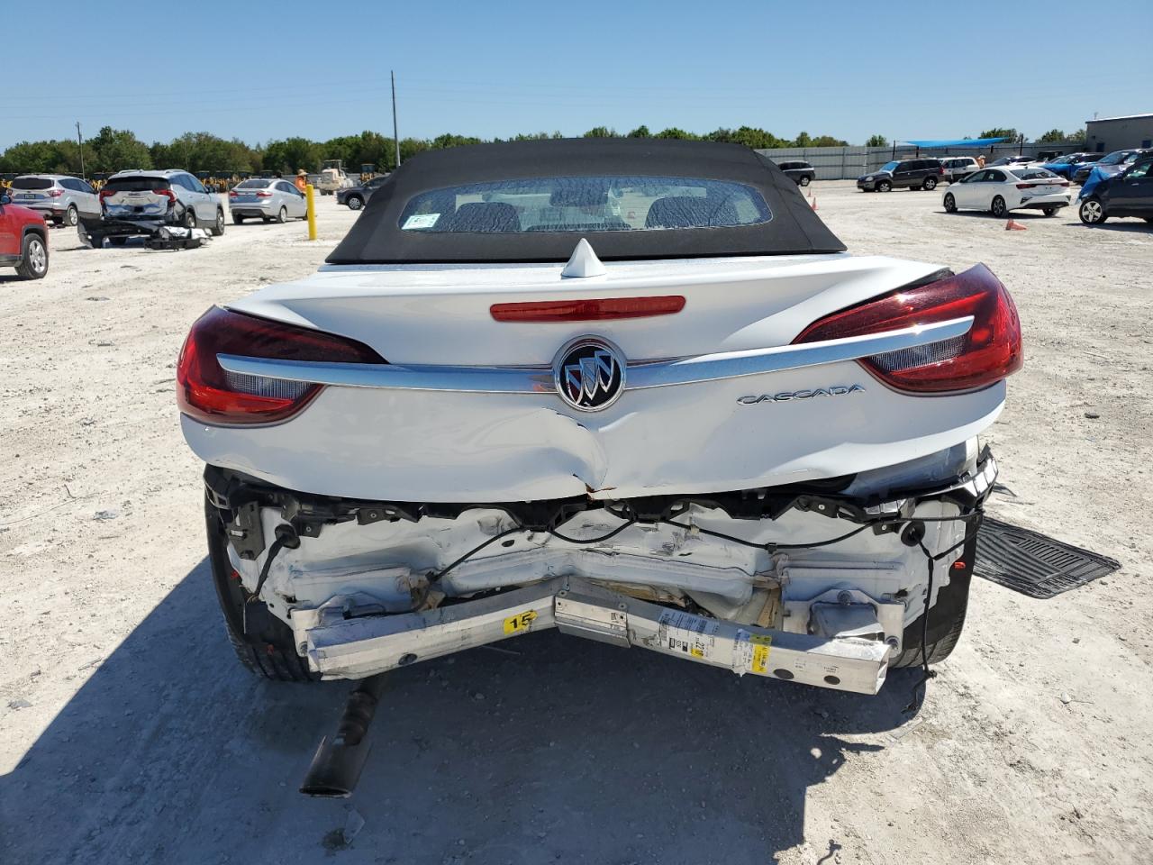 2019 Buick Cascada VIN W04WJ3N51KG320591 Copart auction photo, front end damage thumbnail 6