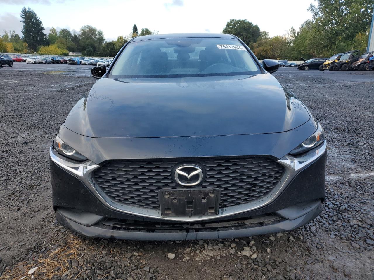 2019 Mazda 3 VIN JM1BPABL2K1111227 Copart auction photo, front end / side damage thumbnail 5