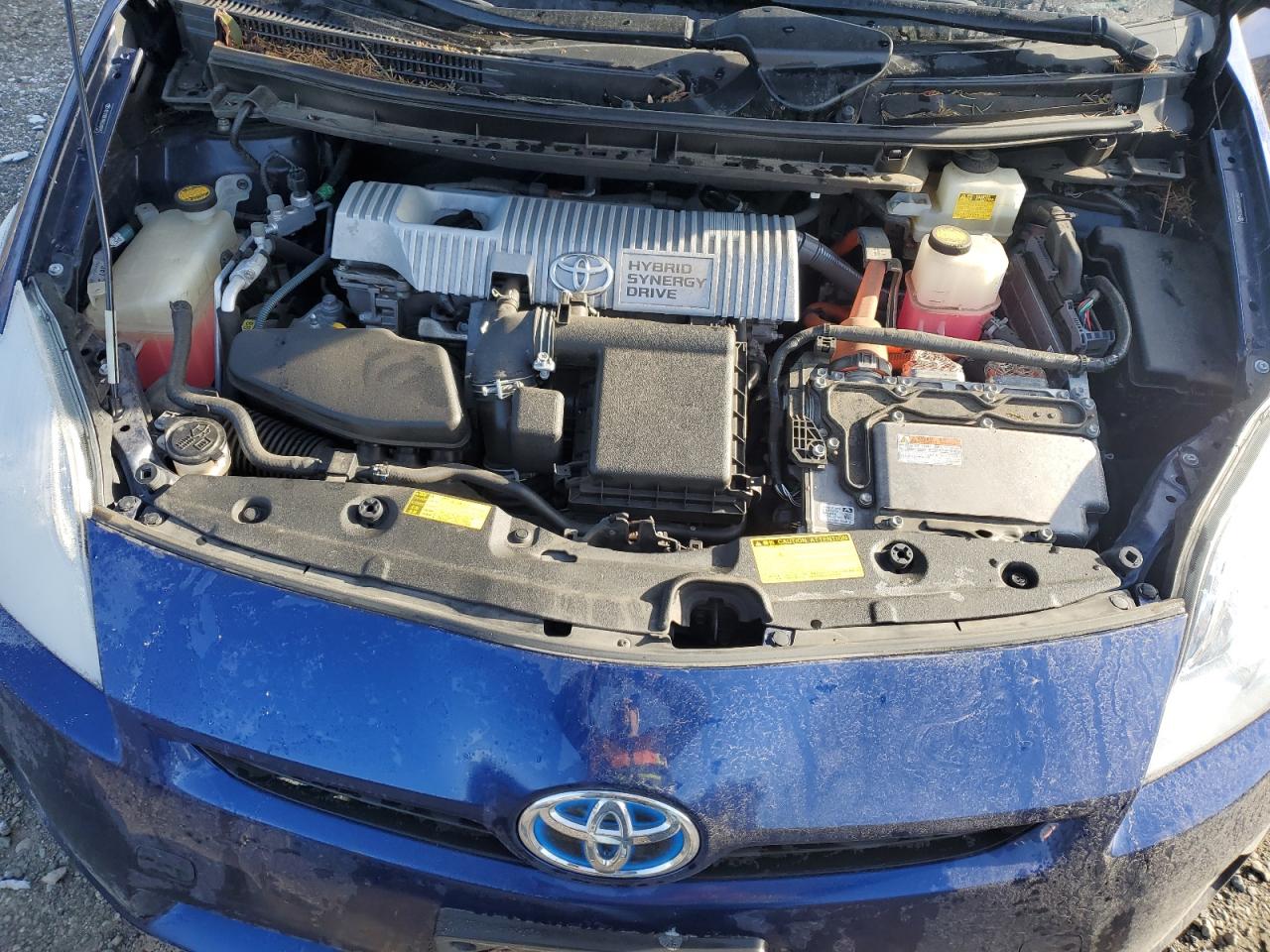 2011 Toyota Prius VIN JTDKN3DU1B0248947 Copart auction photo, side damage thumbnail 11