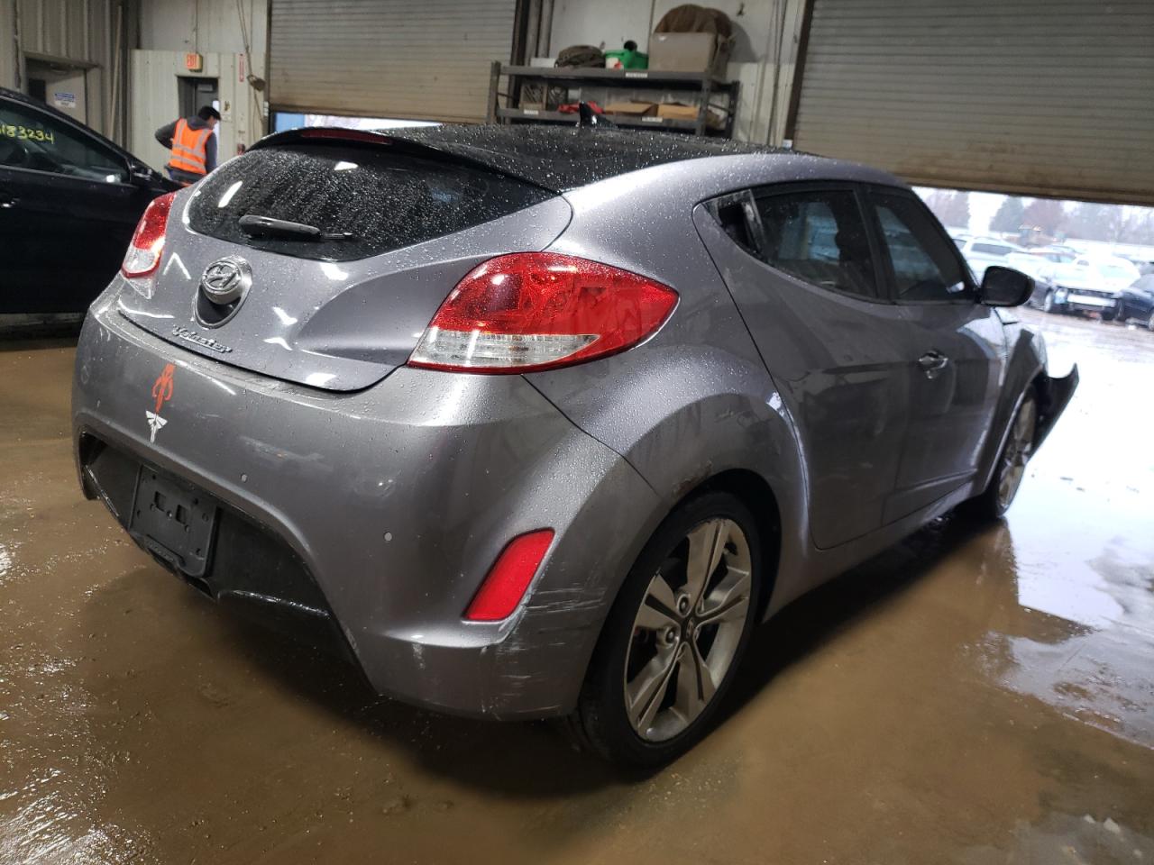 2016 Hyundai Veloster VIN KMHTC6AD4GU253295 Copart auction photo, front end / minor dent/scratches damage thumbnail 3