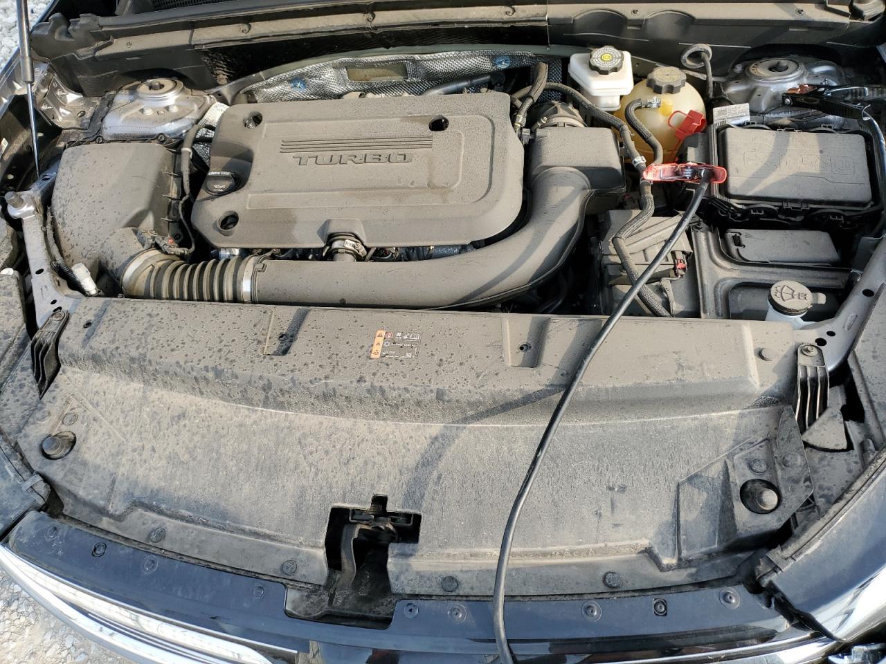 2021 Buick Envision VIN LRBAZLR43MD176894 Copart auction photo, front end / side damage thumbnail 13