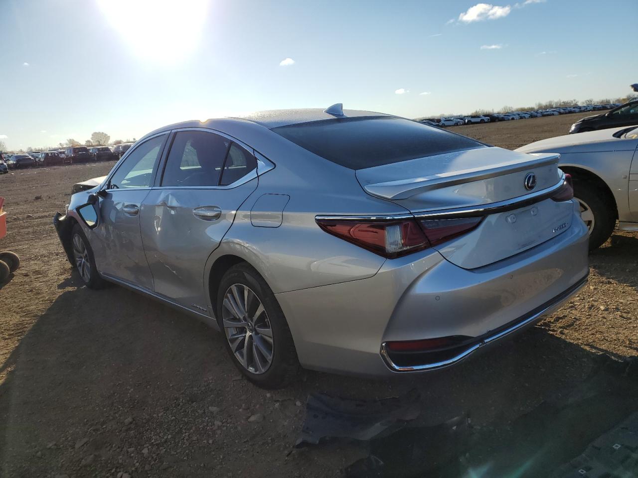 2021 Lexus ES VIN 58ADA1C13MU002448 Copart auction photo, front end / side damage thumbnail 2