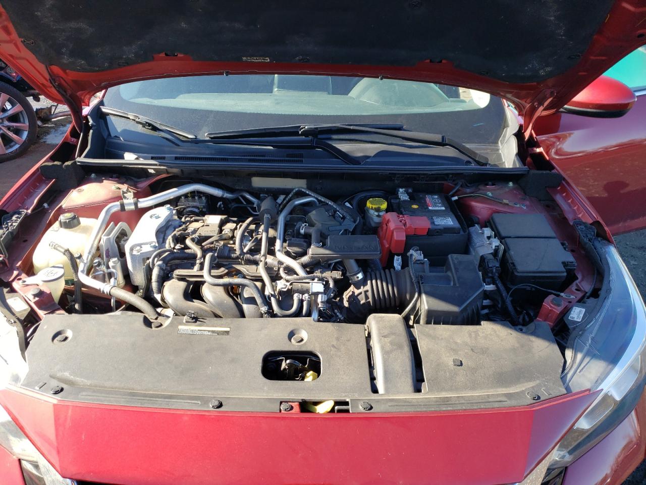 2021 Nissan Sentra VIN 3N1AB8CV5MY330820 Copart auction photo, side damage thumbnail 11