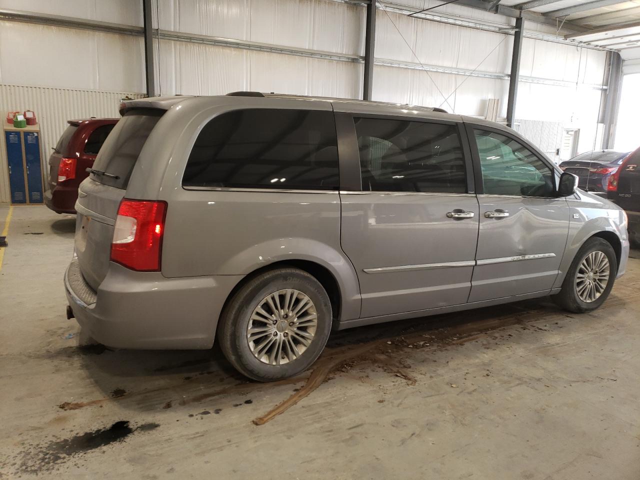 2014 Chrysler Town & Country VIN 2C4RC1CG6ER285829 Copart auction photo, side damage thumbnail 3
