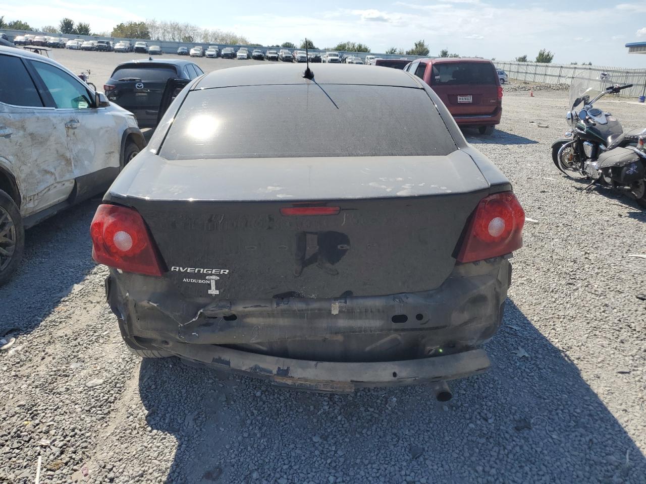 2012 Dodge Avenger VIN 1C3CDZAB8CN200612 Copart auction photo, all over damage thumbnail 6