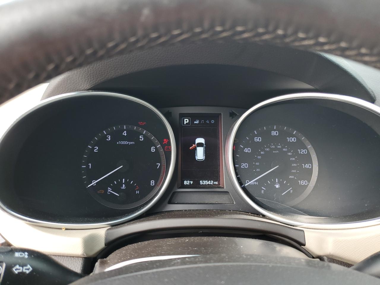 2017 Hyundai Santa Fe VIN 5NMZU3LB4HH002808 Copart auction photo, water/flood damage thumbnail 9