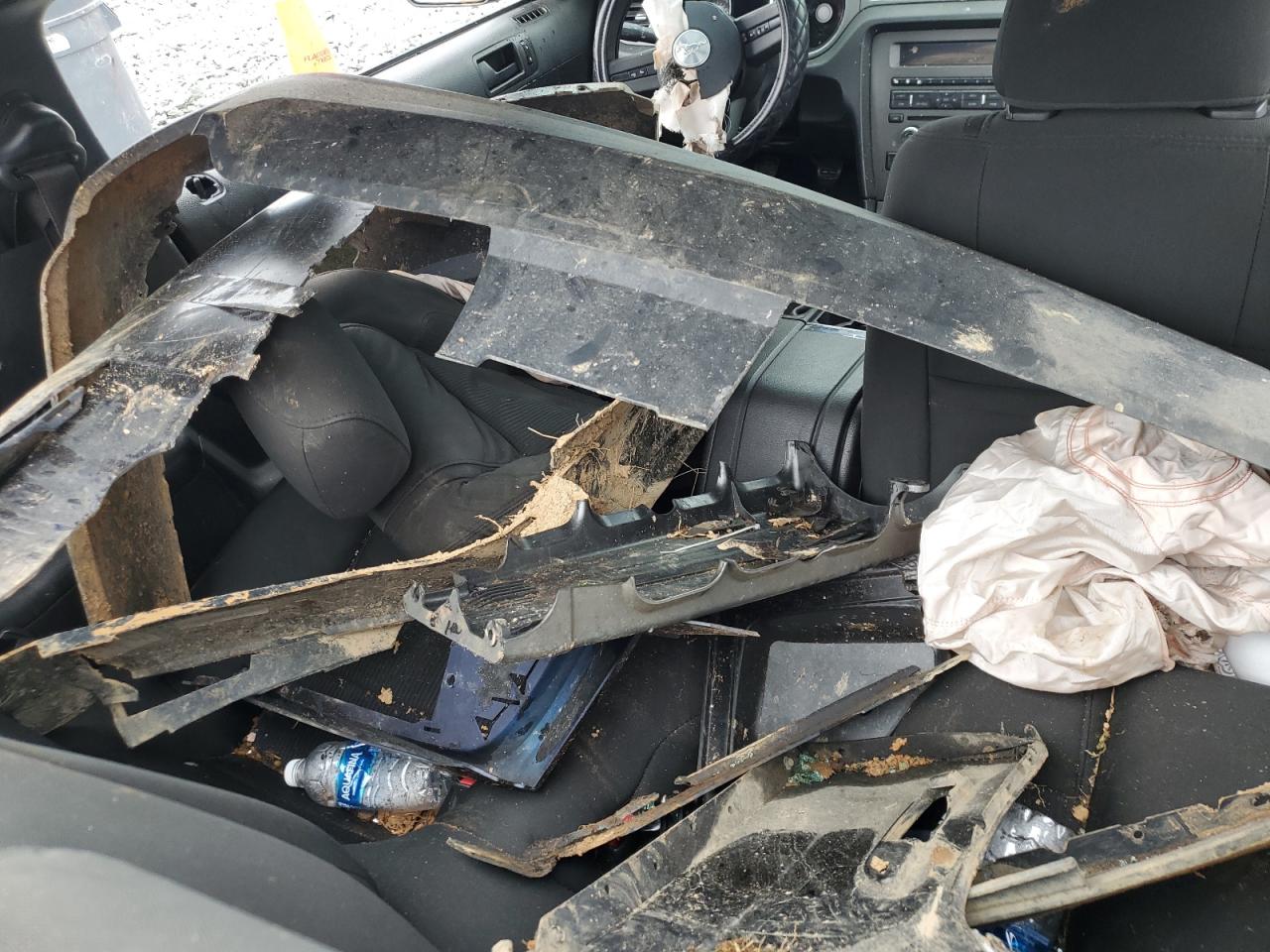 2010 Ford Mustang VIN 1ZVBP8CH8A5129819 Copart auction photo, all over damage thumbnail 12