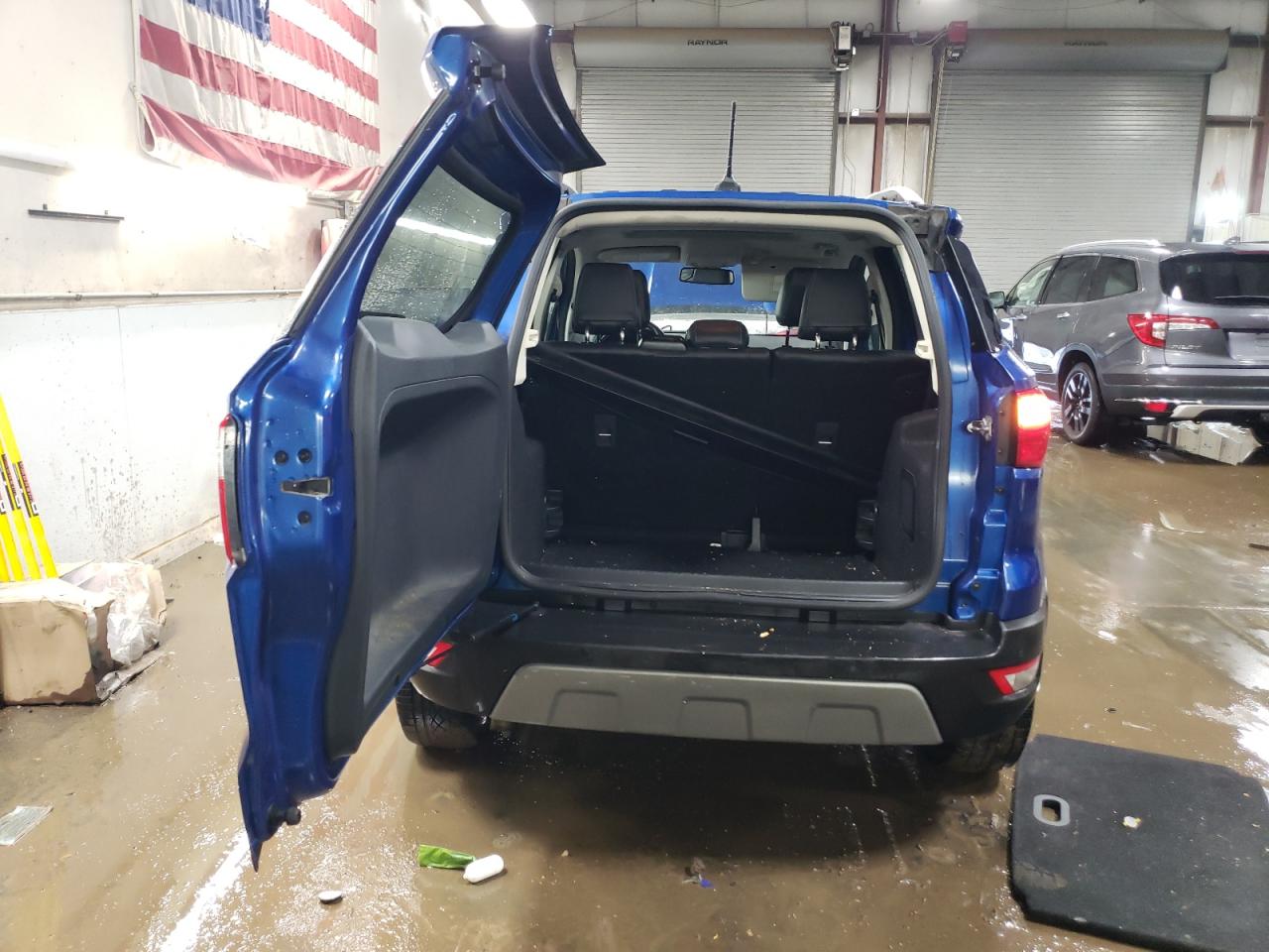 2018 Ford EcoSport VIN MAJ6P1WL9JC245110 Copart auction photo, front end / side damage thumbnail 6