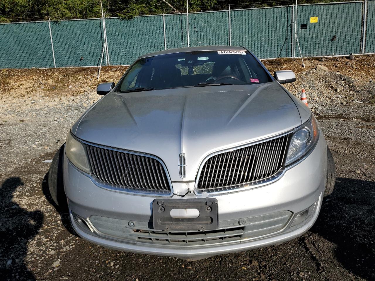 2013 Lincoln MKS VIN 1LNHL9DK4DG601592 Copart auction photo, front end / undercarriage damage thumbnail 5