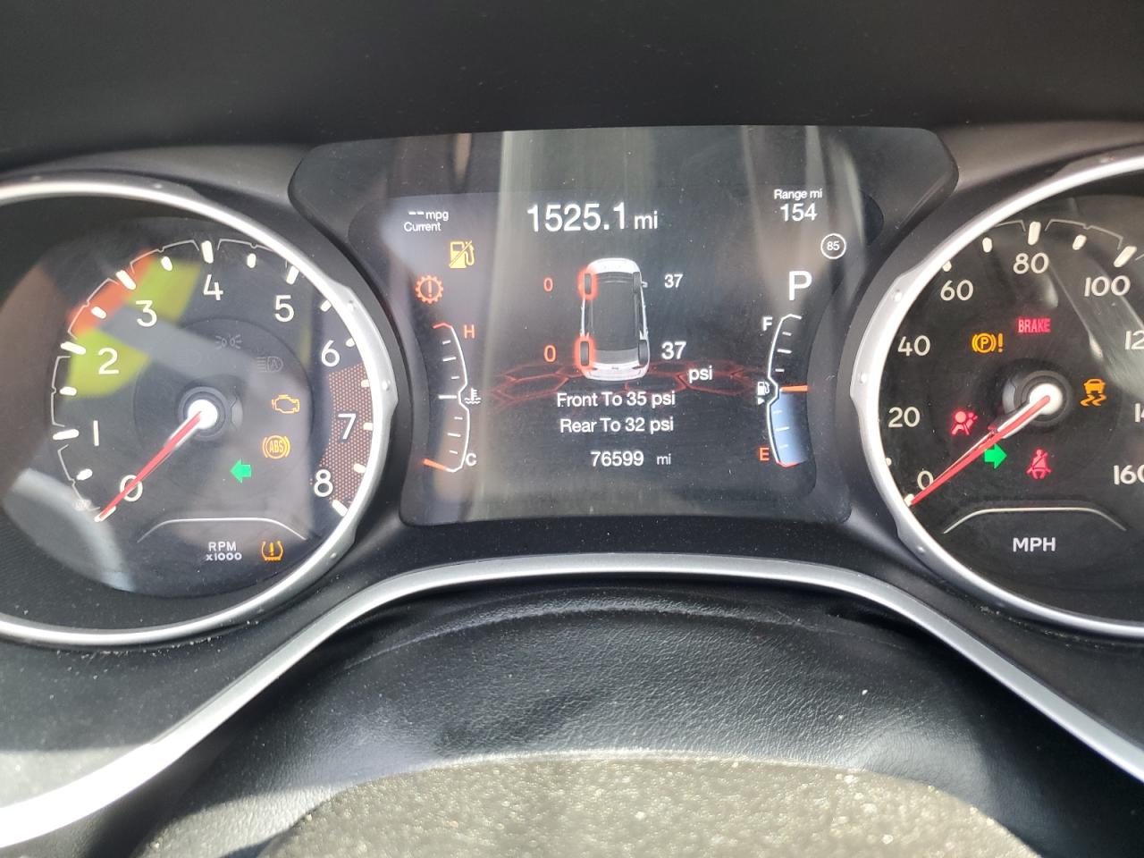 2019 Jeep Compass VIN 3C4NJDCB8KT775708 Copart auction photo, side / rear end damage thumbnail 9