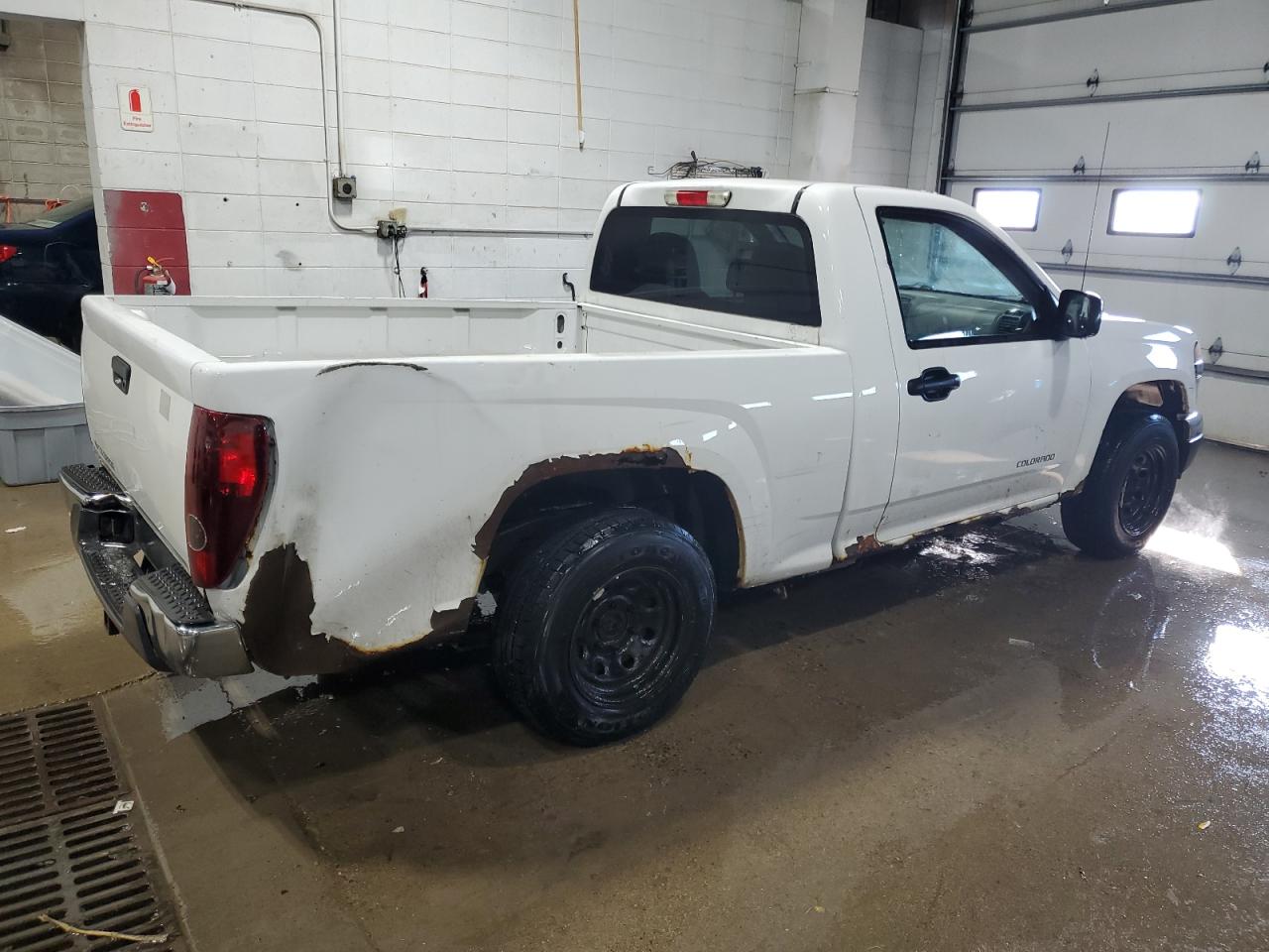 2005 Chevrolet Colorado VIN 1GCCS148458236544 Copart auction photo, rear end / front end damage thumbnail 3